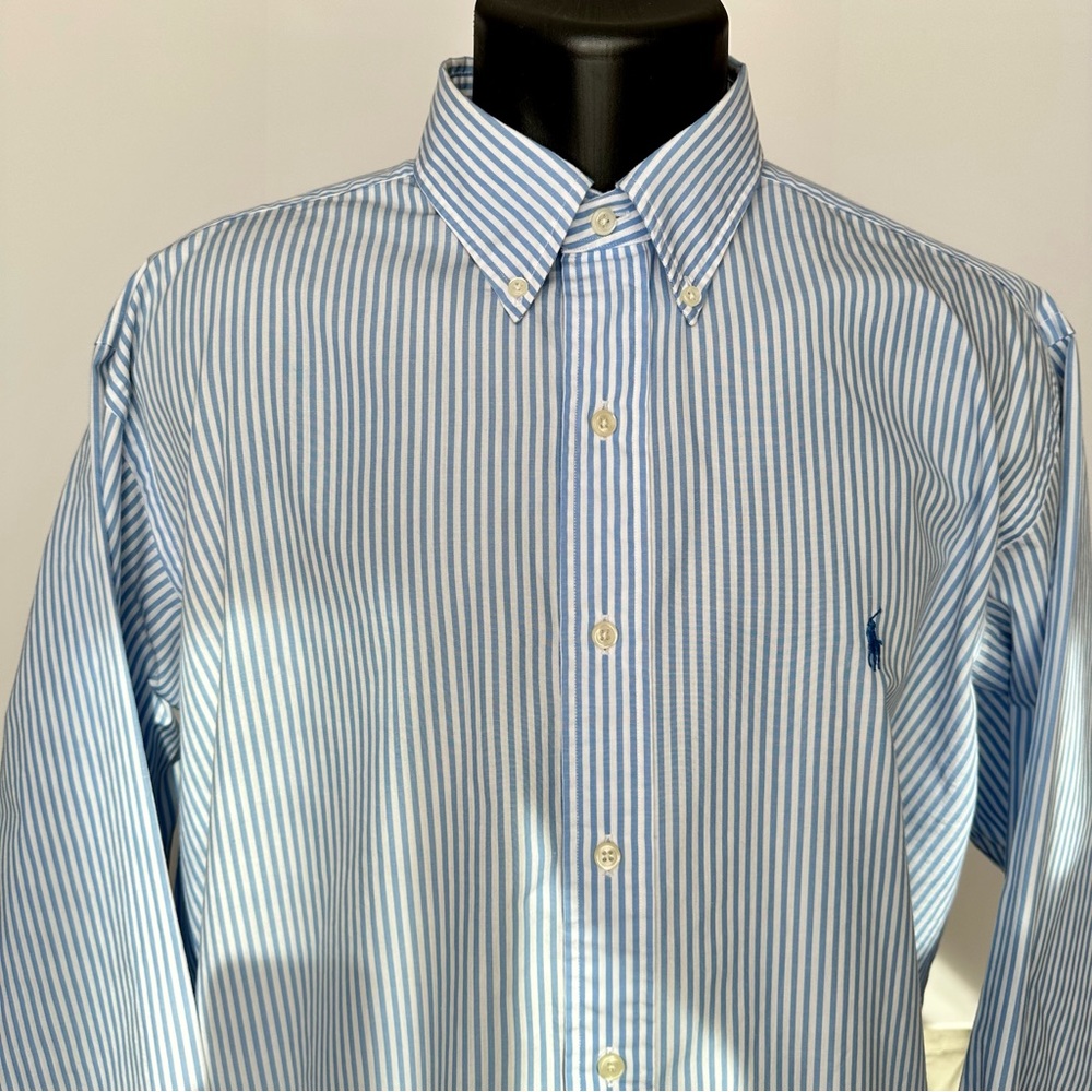 Ralph Lauren Polo Men’s Oxford Striped Dress Shirt